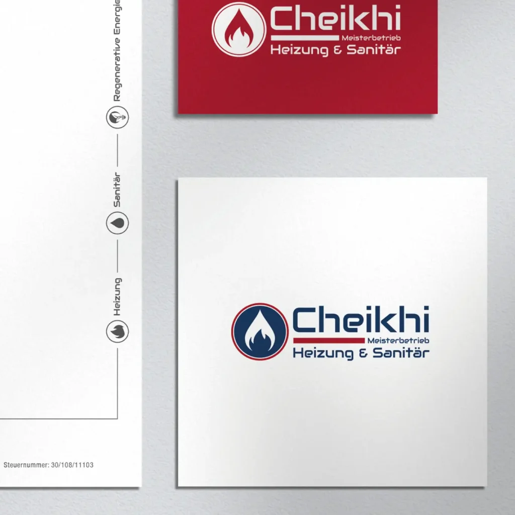 Cheikhi · Logo, Briefbogen und Visitenkarte